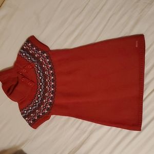 Red Holiday Sweater Dress